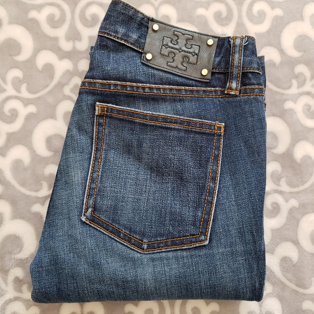 Tory Burch Ivy Super Skinny jeans, Size 25